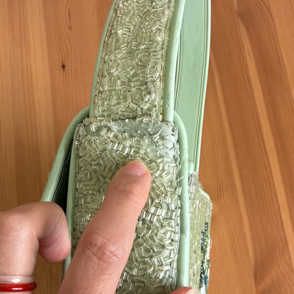 STAUD Tommy Beaded Bag, Baby Turtle - Picture 12 of 16